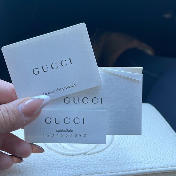 WHITE GUCCI CROSSBODY - Picture 2 of 3